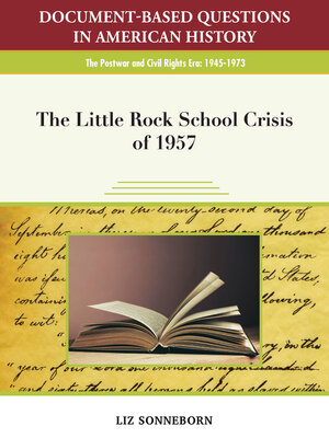 cover image of The Little Rock School Crisis of 1957